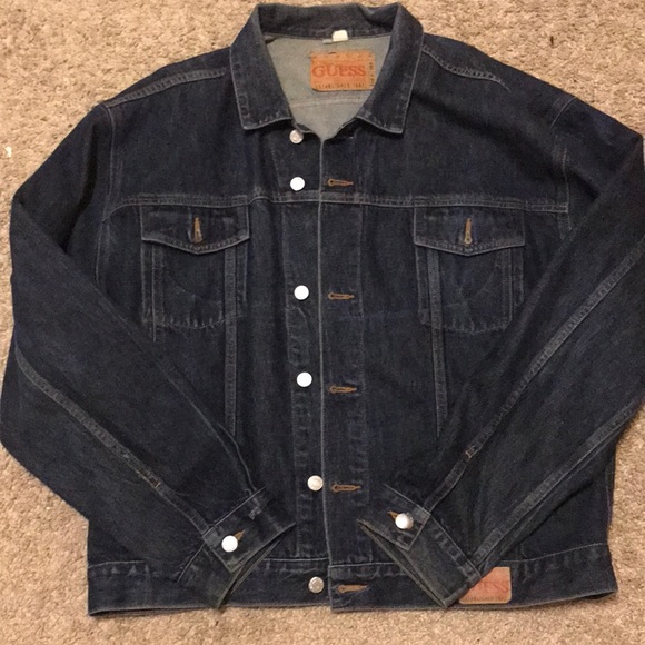 Guess | Jackets & Coats | Mens Vintage Guess Jean Jacket | Poshmark
